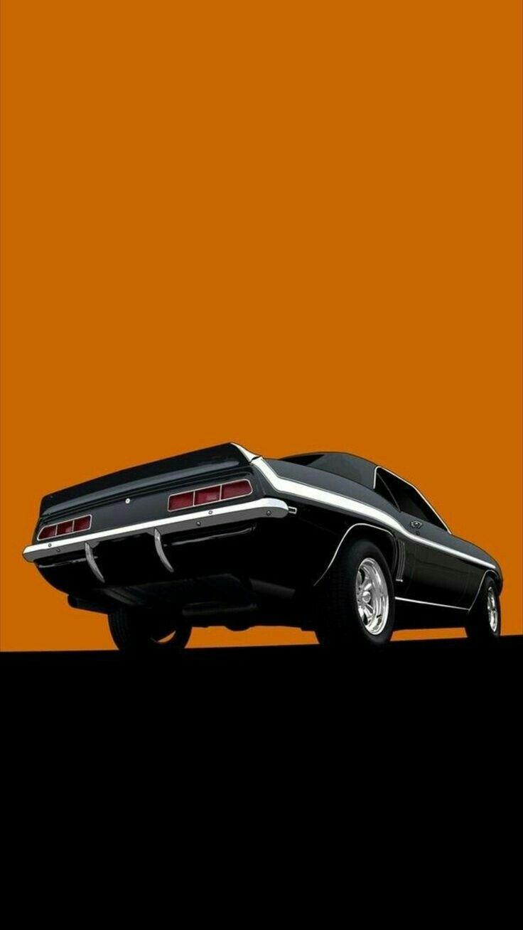736x1308 Mustang HD wallpaper black. Car posters, Car artwork, Art cars