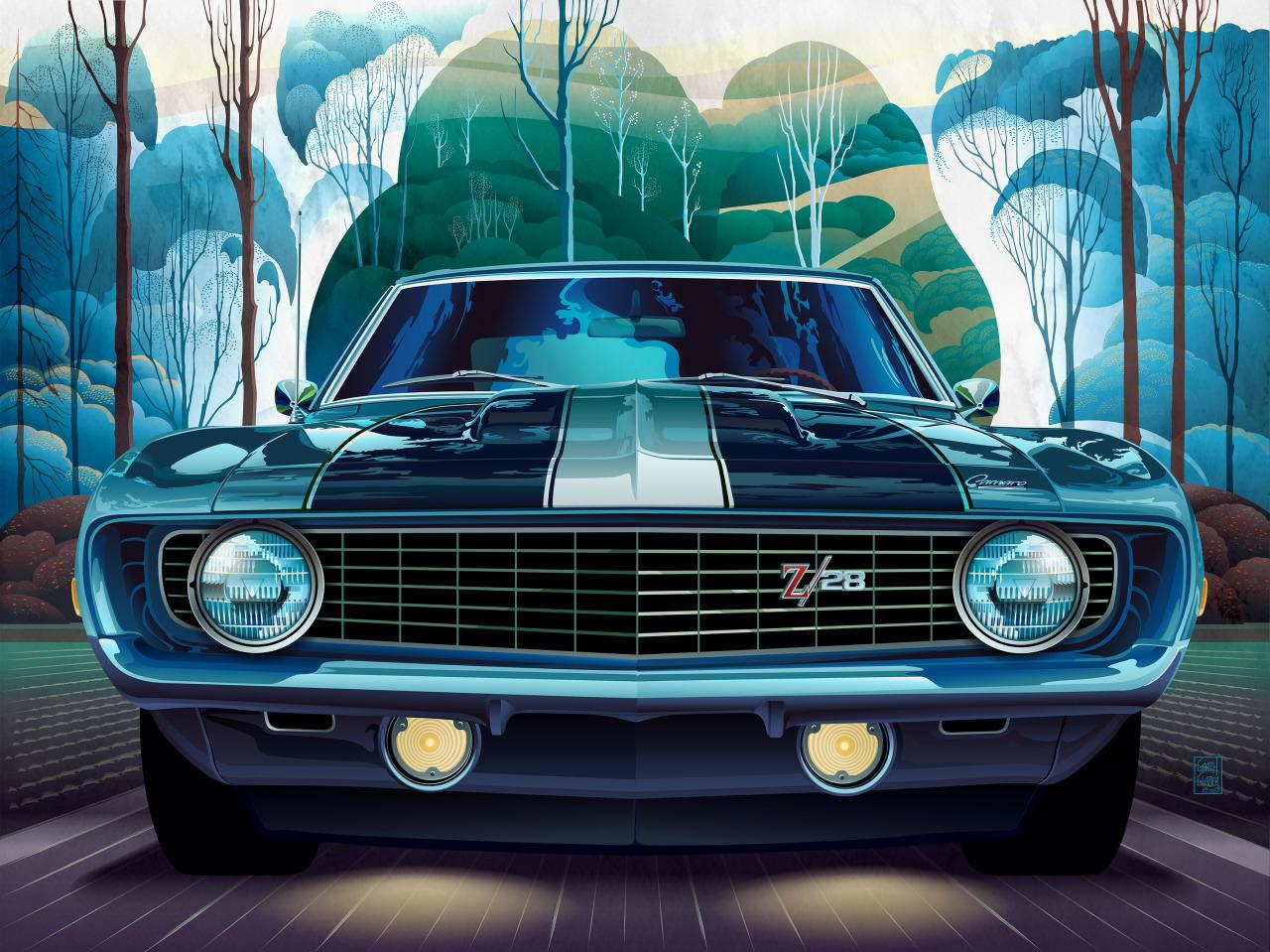 Crisp Paint With Cars Moment Concept Crisp Paint With Cars Moment Concept