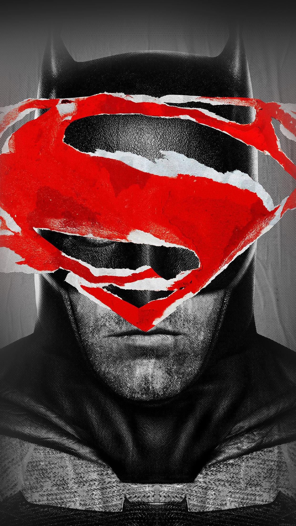 1242x2208 Batman Superman Poster Art Film Hero