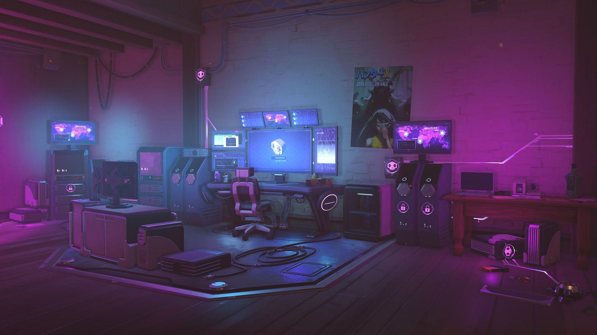 1920x1080 Aesthetic Room Desktop Wallpaper