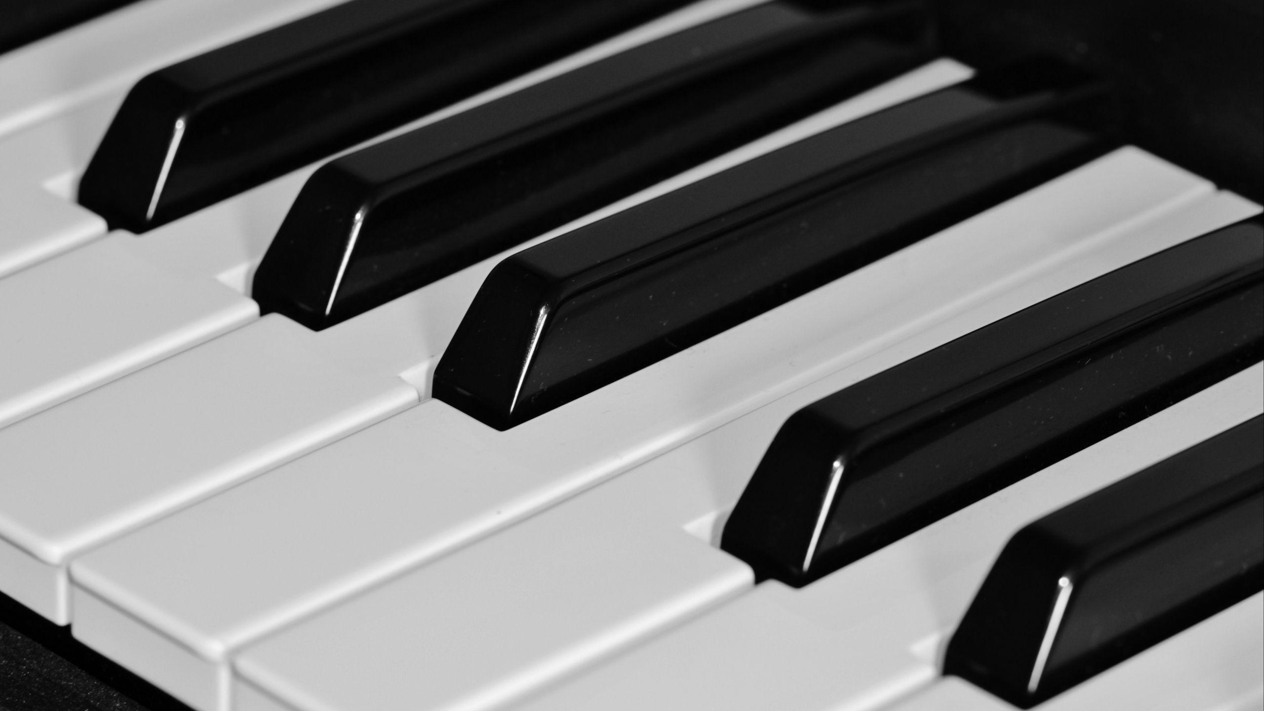 2560x1440 Download wallpaper 2560x1440 piano, keys, musical instrument