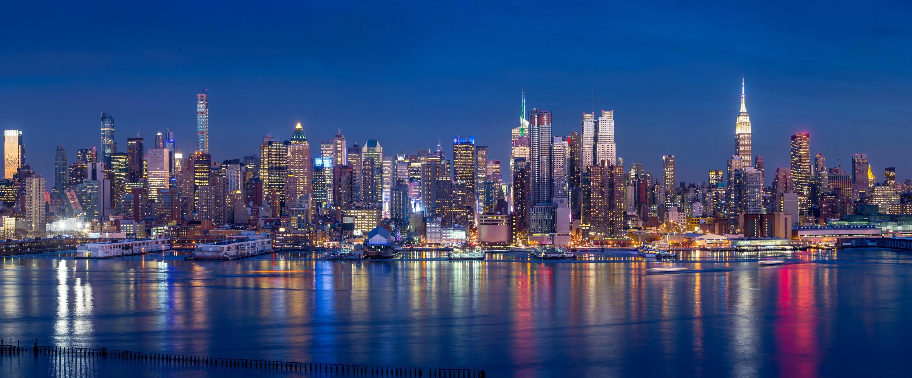 3840x1594 new york 4k new HD pc wallpaper HD wallpaper, Background