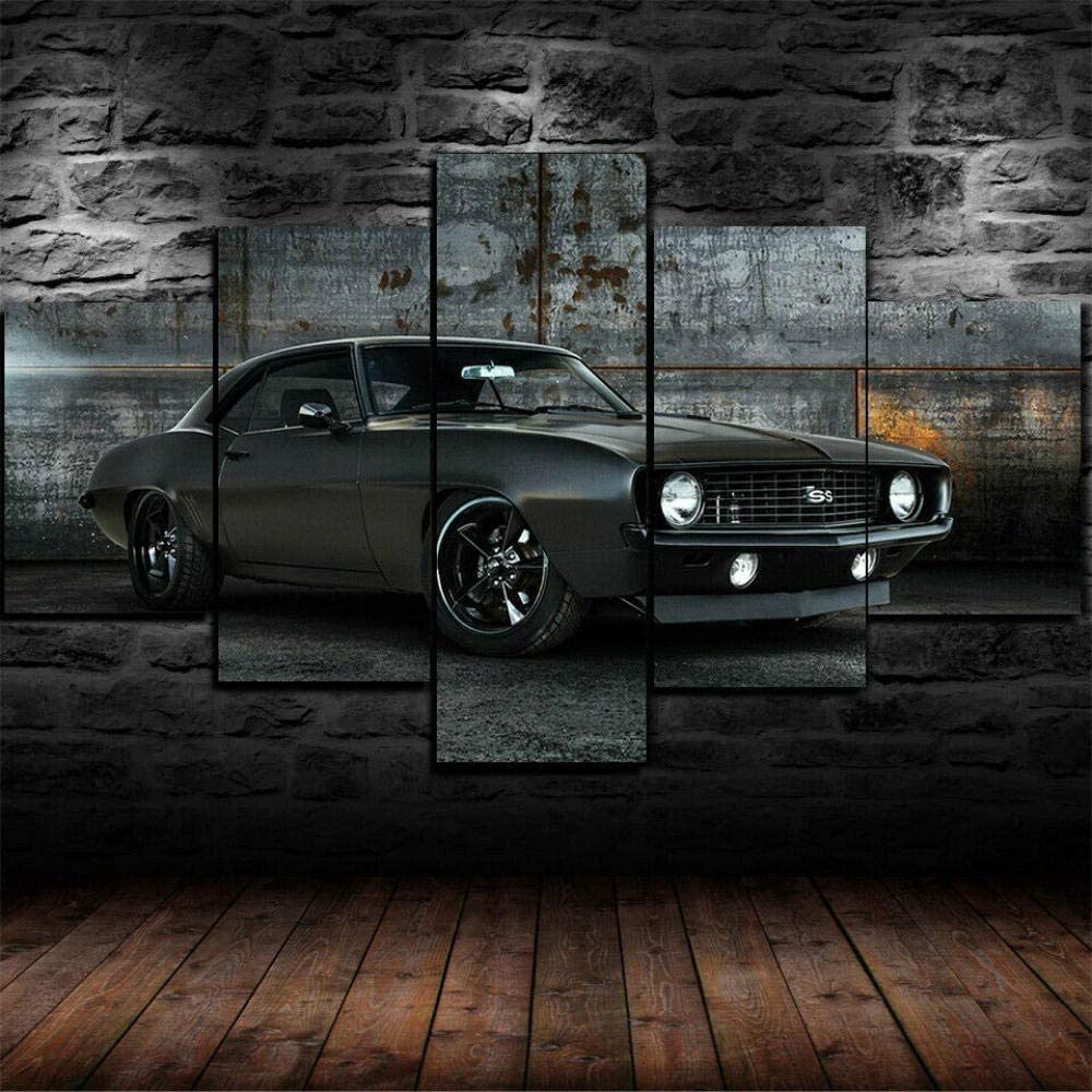 1000x1000 TBNO1 Panels Wall Art Painting 1969 Muscle Camaro P Lowest price challenge Car Ss