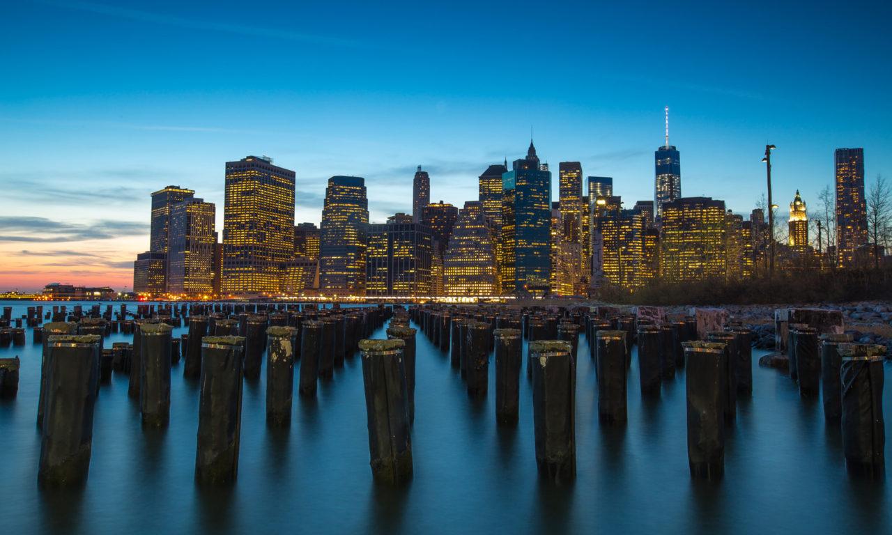 1280x768 The Port Manhattan New York City Sunset Dusk Landscape 4k Ultra HD Desktop Wallpaper For Computers Laptop Tablet And Mobile Phones 3840x2400 :