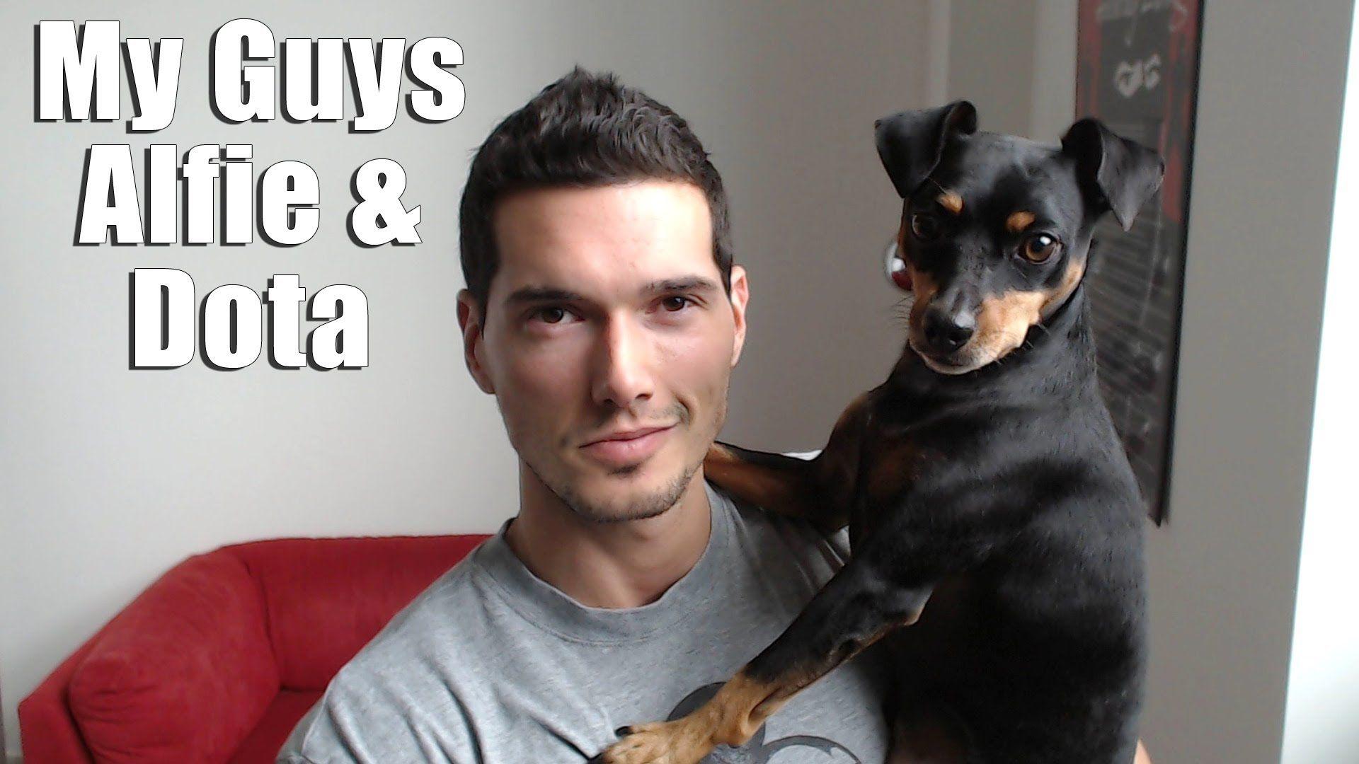 1920x1080 Meet My Dogs Alfie (Mini Pinscher) & Dota (Doberman)