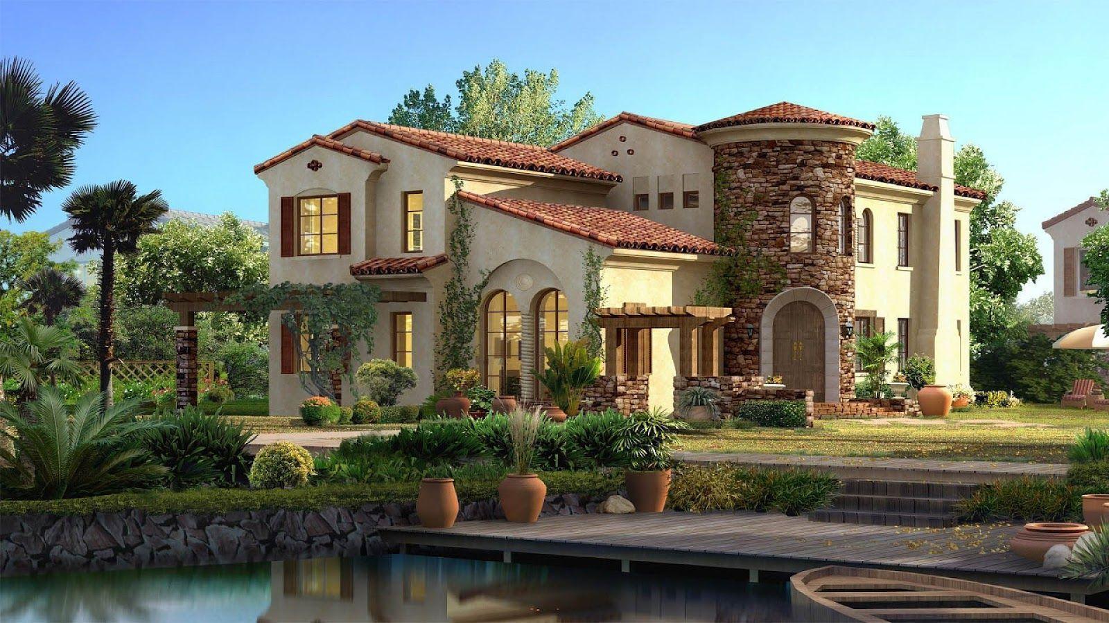 1600x900 Big House Wallpaper