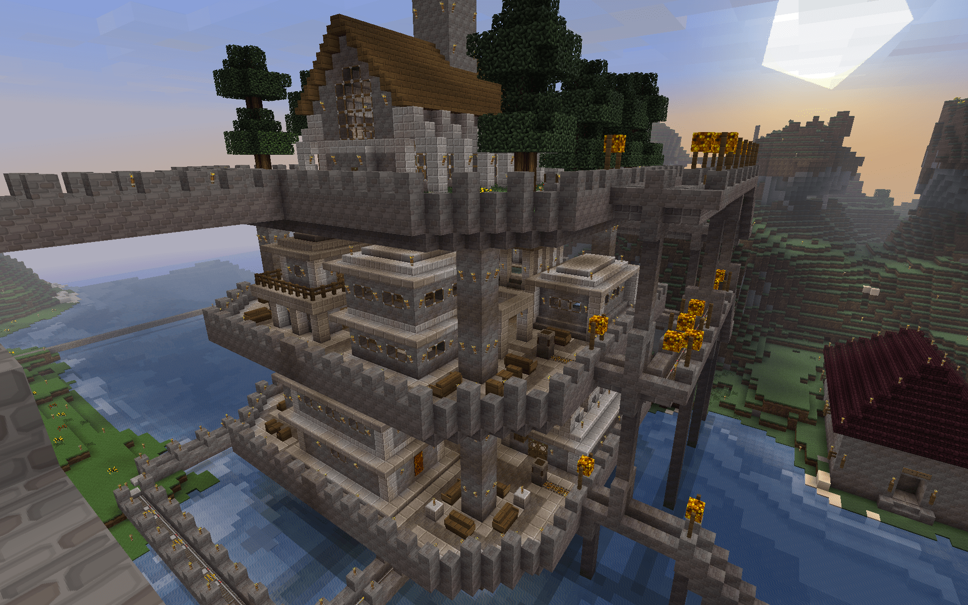 1920x1200 Free download Minecraft Big House Wallpaper Picture [1920x1200] for your Desktop, Mobile & Tablet. Explore Big Minecraft Wallpaper. Free Minecraft Wallpaper for Desktop, Funny Minecraft Wallpaper, 3D Minecraft Wallpaper