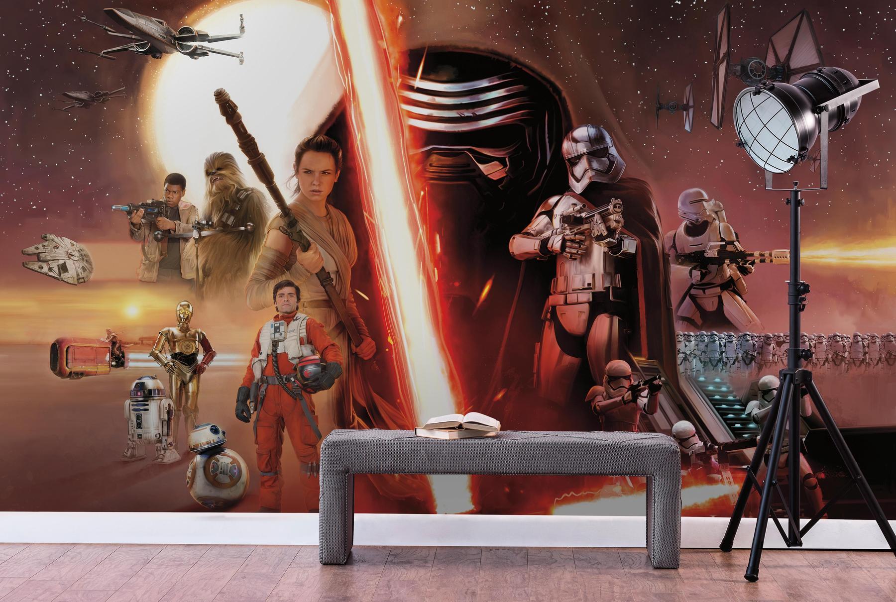 1800x1210 Star Wars: The Force Awakens Wall Mural