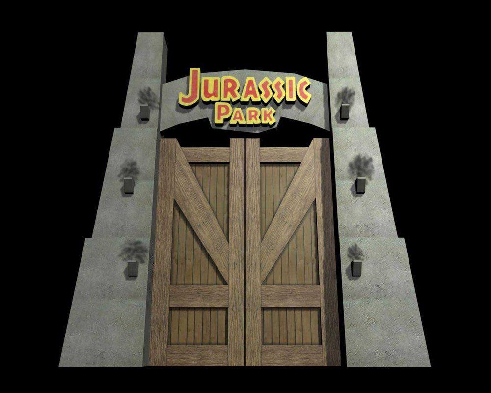 1000x800 I&;ve been wanting to work on a Jurassic Park MOD for awhile. I made this sometime ba. Jurassic park party, Jurassic park birthday party, Jurassic park topper