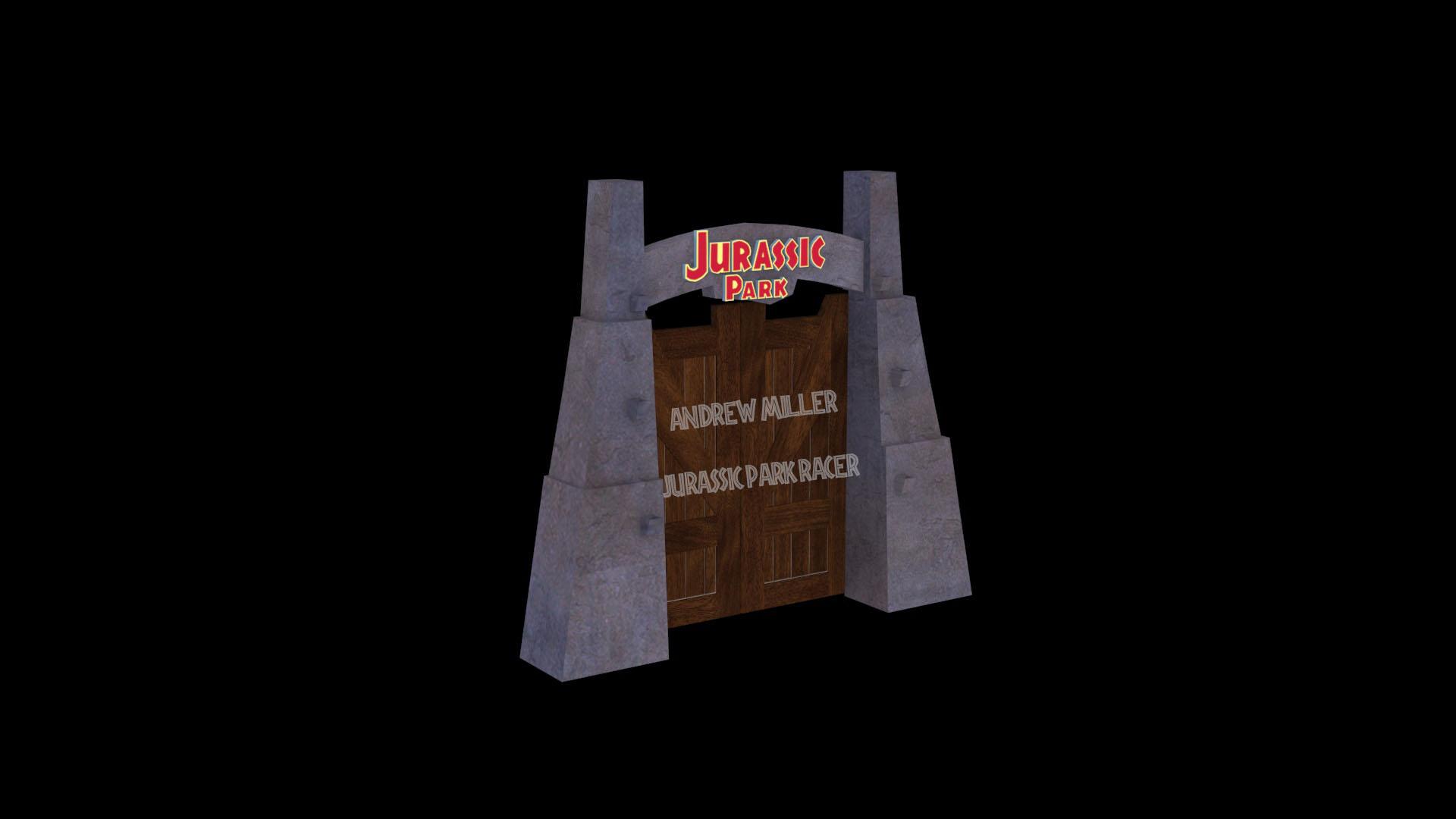1920x1080 Jurassic Park Gate image