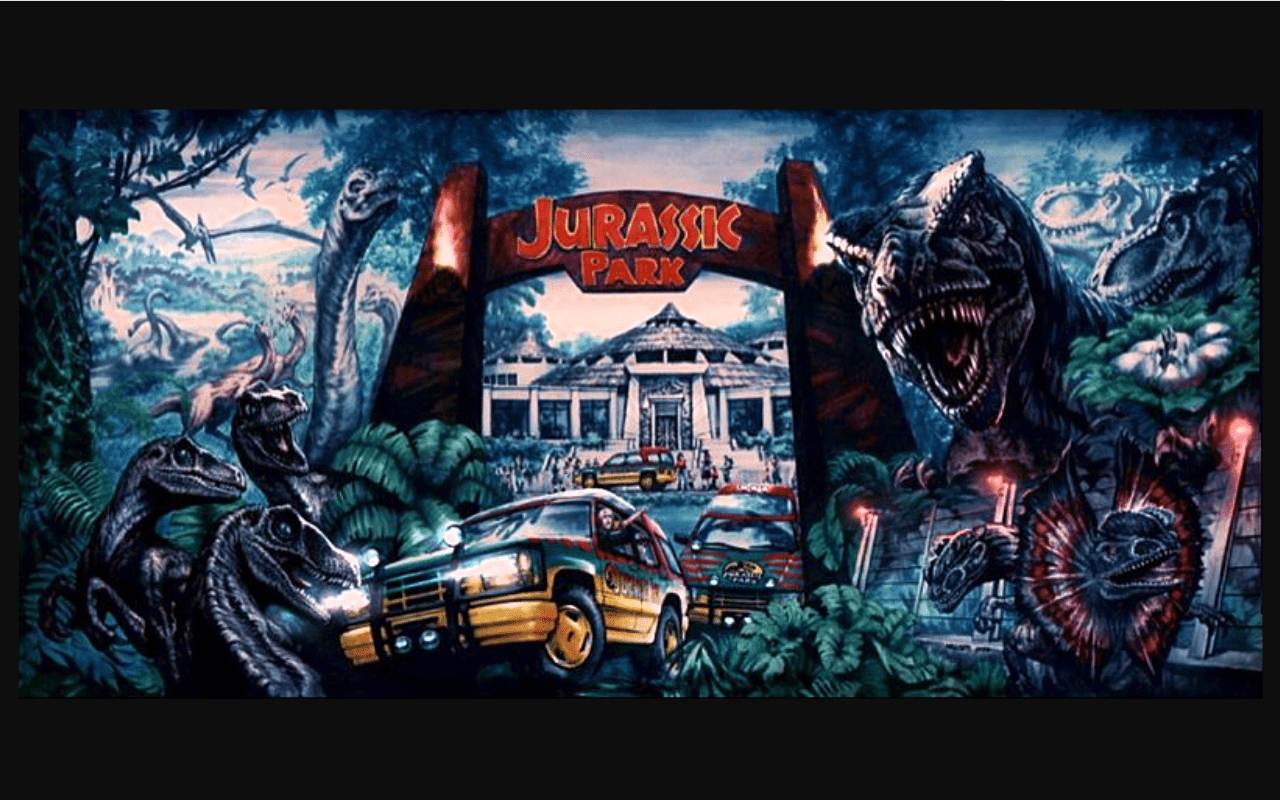 1280x800 Jurassic Park (park). Heroes of the characters
