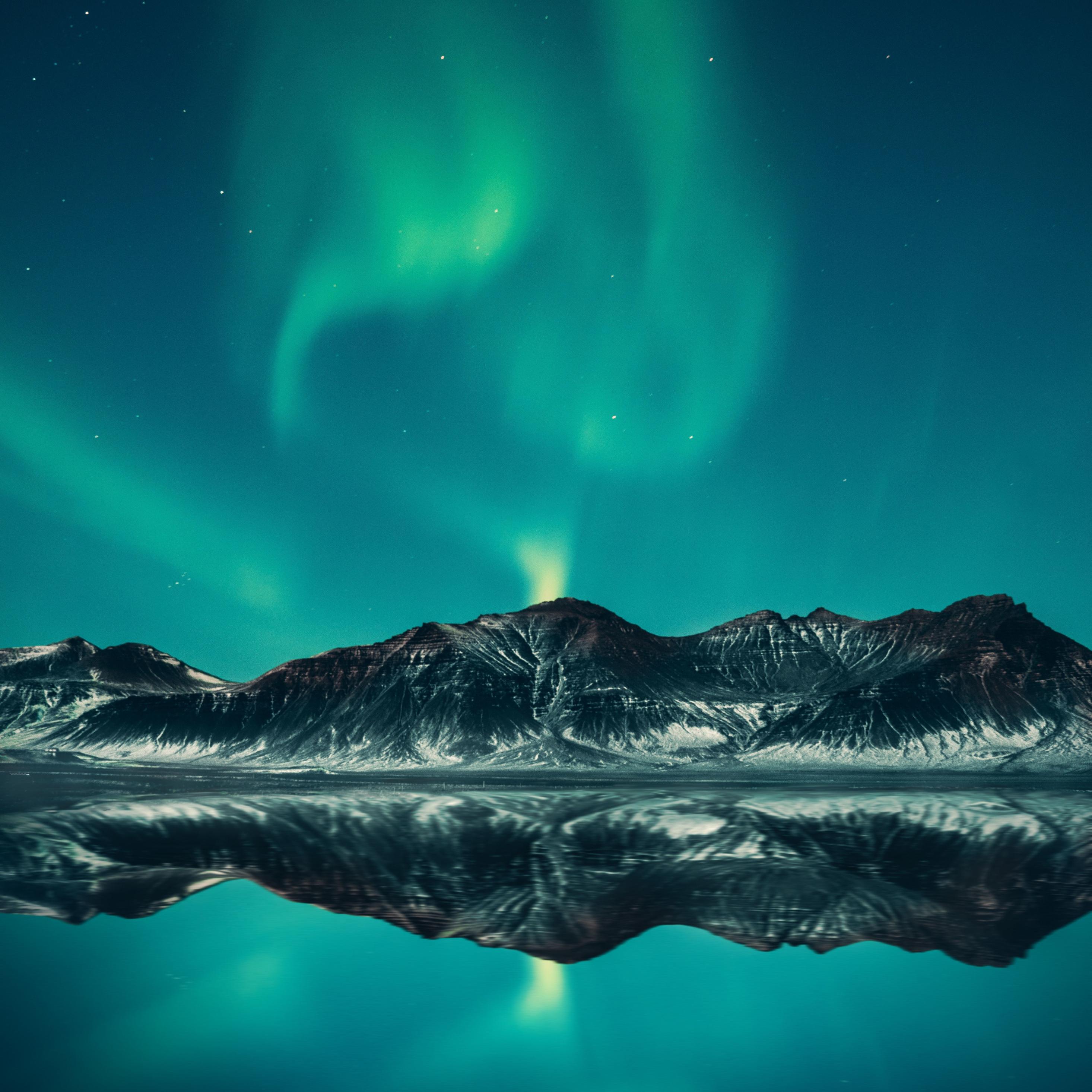 Green Aurora Borealis Wallpapers - Top Free Green Aurora Borealis