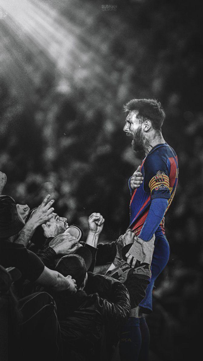670x1191 Messi VS PSG MOBILE WALLPAPER 2017