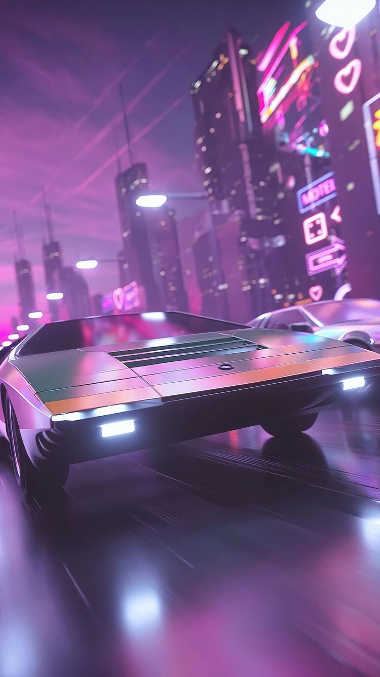 750x1334 Delorean Retro Viper Car 4k iPhone iPhone 6S, iPhone 7 HD 4k Wallpaper, Image, Background, Photo and Picture