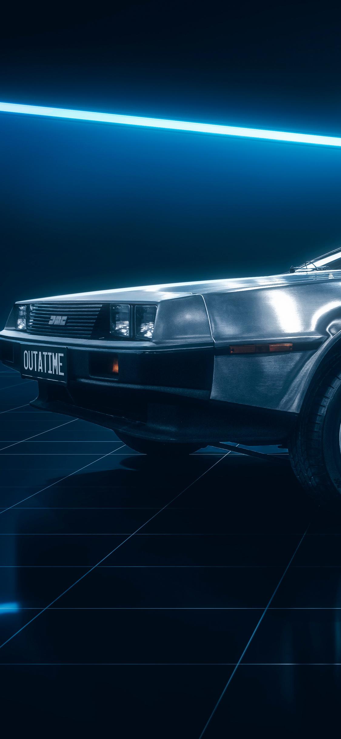 1125x2436 DeLorean DMC 12 5k iPhone XS, iPhone iPhone X HD 4k Wallpaper, Image, Background, Photo and Picture