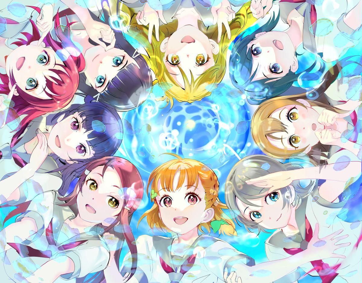 Aqours Wallpapers Top Free Aqours Backgrounds Wallpaperaccess