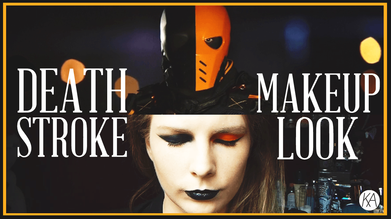 1280x720 Kazzie Athena: TUTORIAL.. Deathstroke [Arrow] Inspired Makeup Look