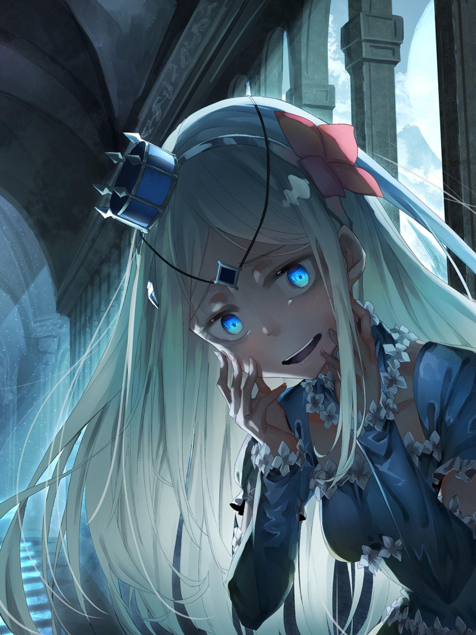 1536x2048 Download 1536x2048 Overlord Renner Theire Chardelon Ryle Vaiself, Blonde, Yandere, Blue Eyes Wallpaper for Apple iPad Mini, Apple IPad 4