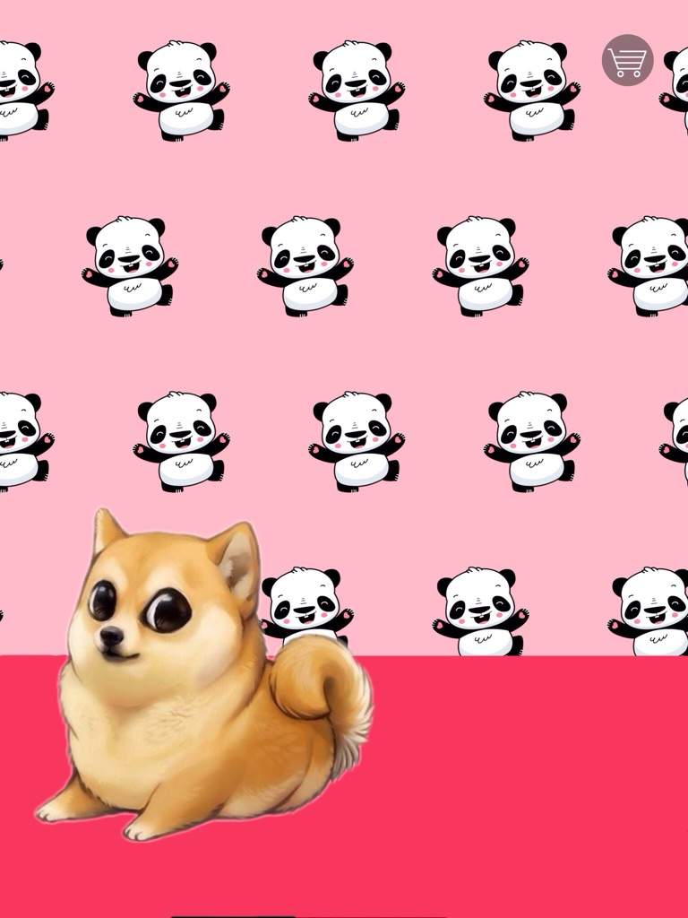 768x1024 Pug Cartoon Kawaii Wallpaper