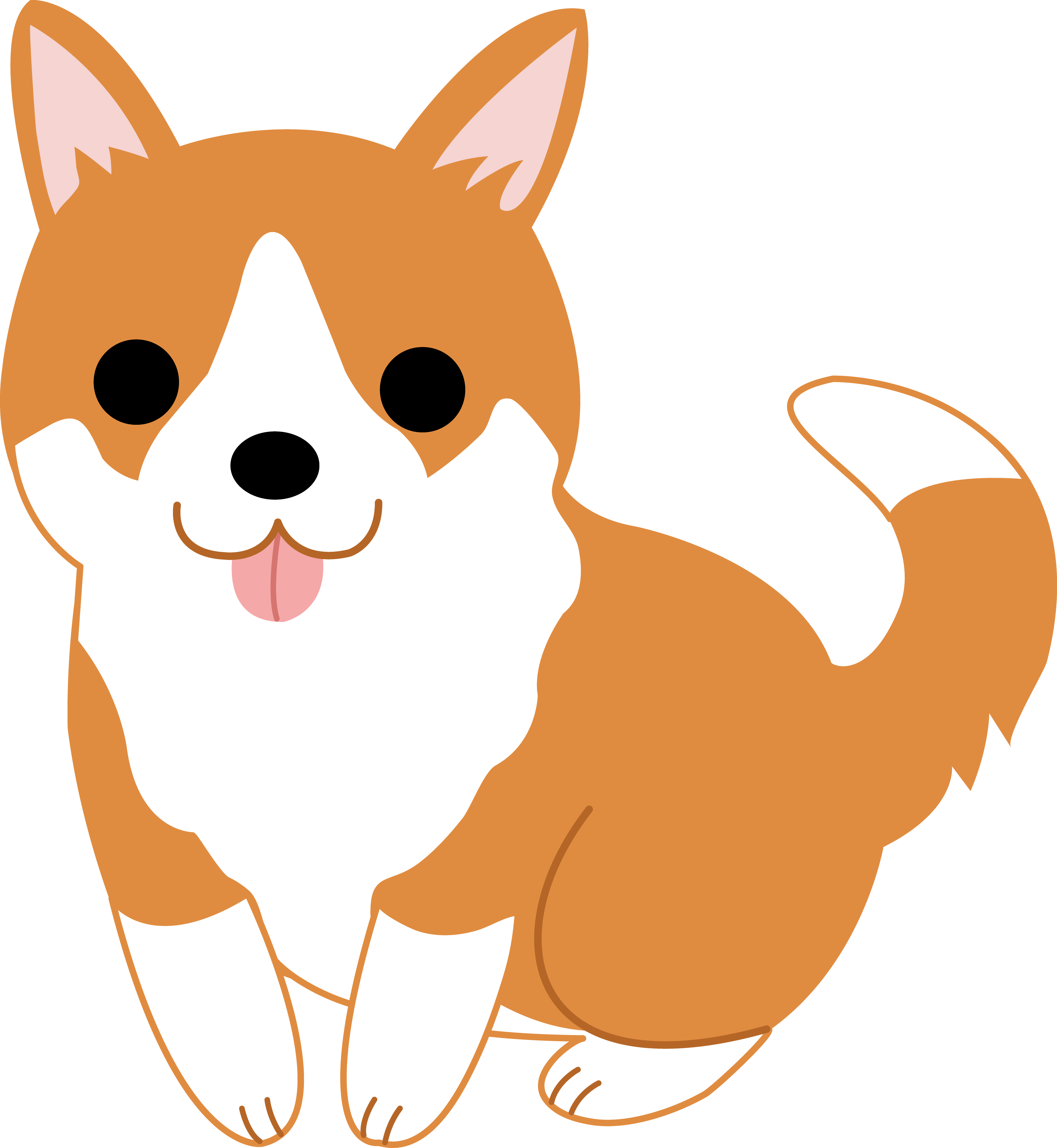 4736x5143 Free Cartoon Dog Transparent, Download Free Cartoon Dog Transparent png image, Free ClipArts on Clipart Library