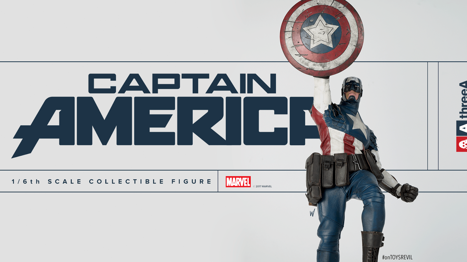 1600x900 The Coming Of CAPTAIN AMERICA In 1 6 From Marvel X 3A Toys