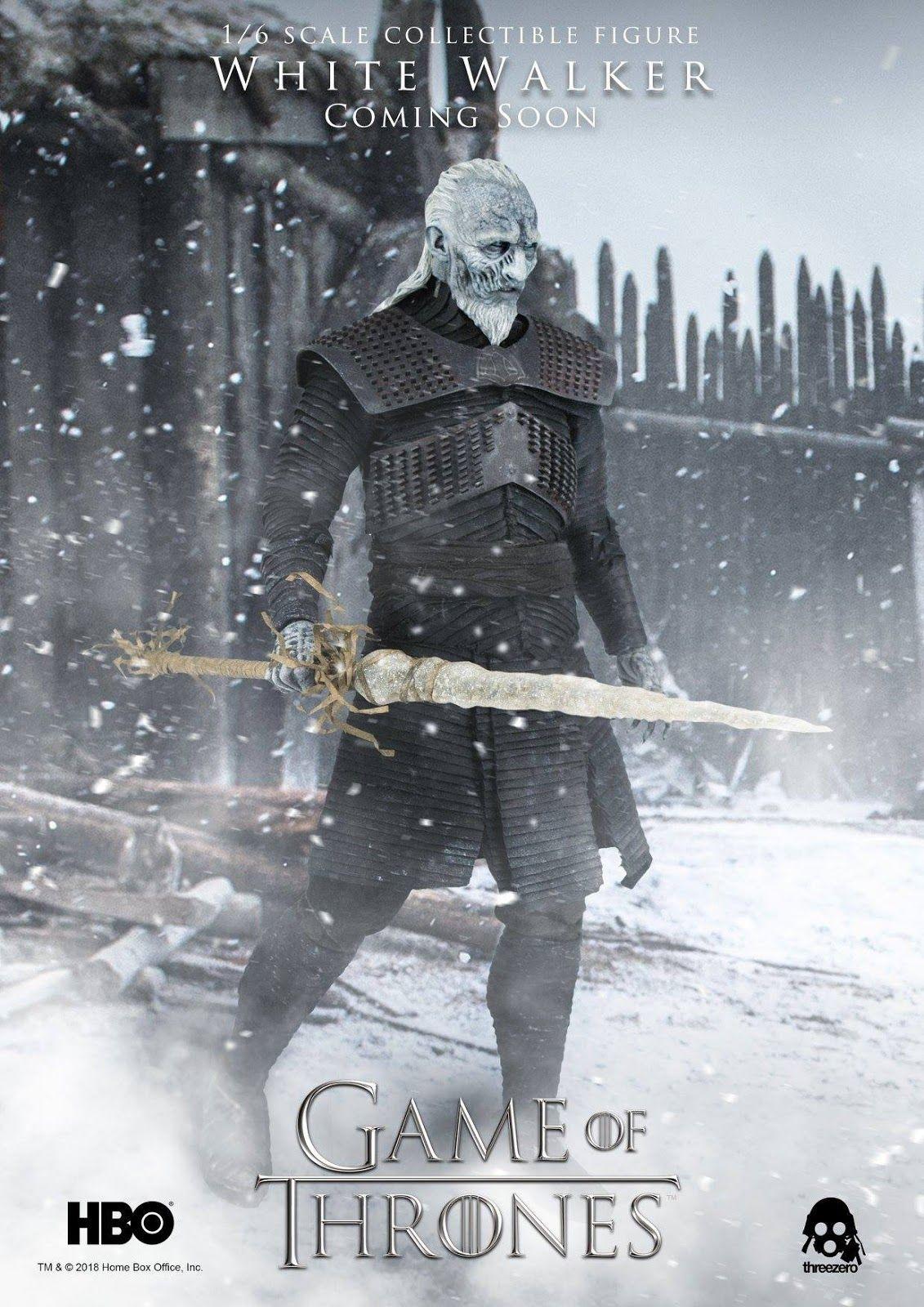 1131x1600 Threezero To Do #GameofThrones' WHITE WALKER In 1 6!