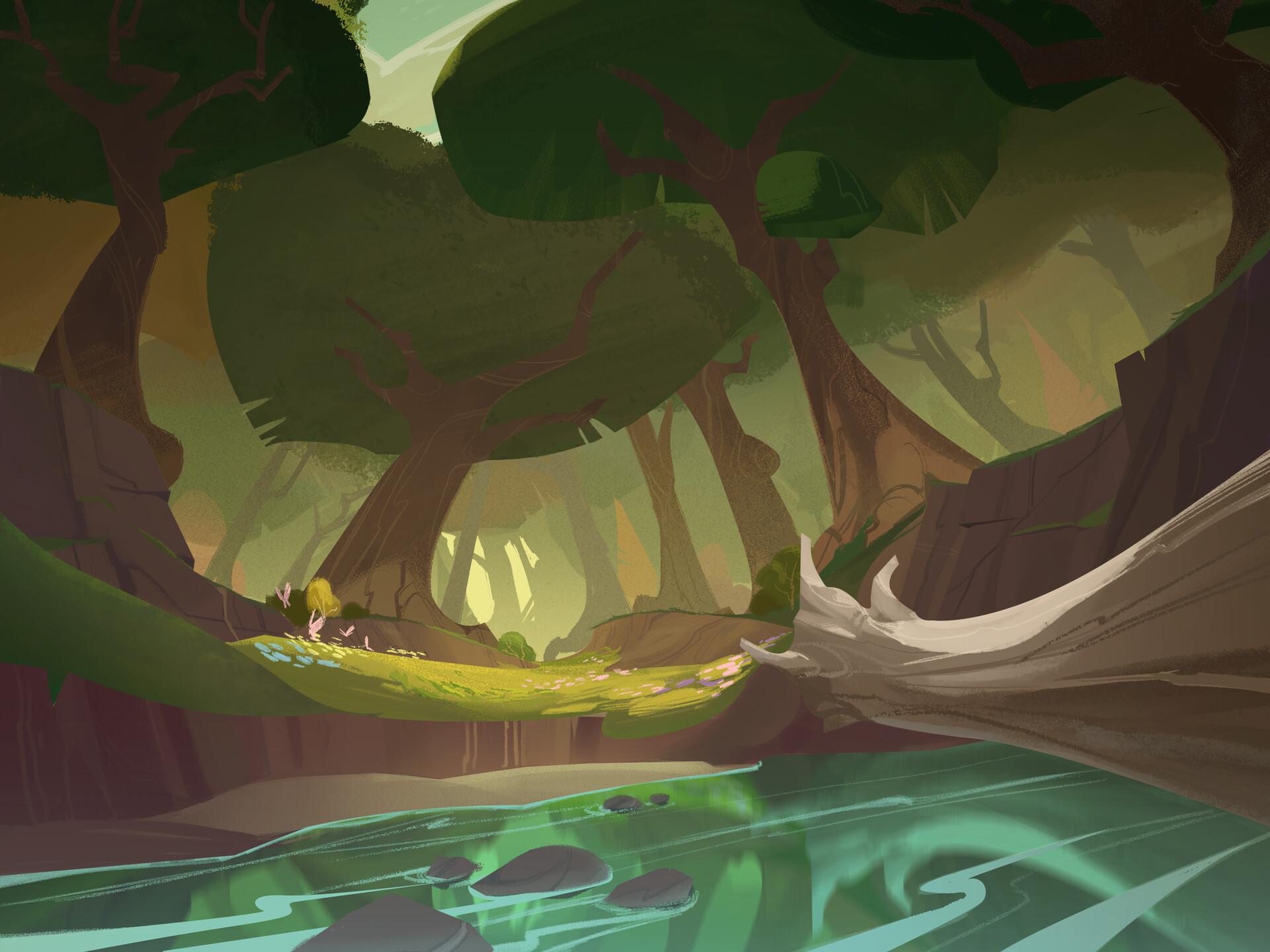 1920x1440 Amelia Herman Fancomic Background Art