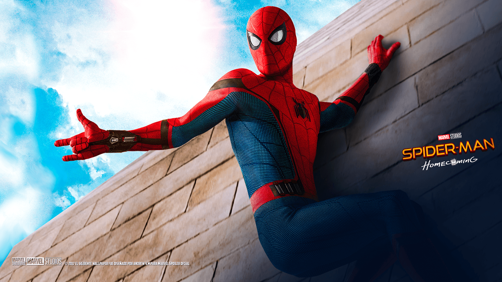 1600x900 Spiderman Homecoming Movie Wallpaper 2017. Comic Book Superhero's