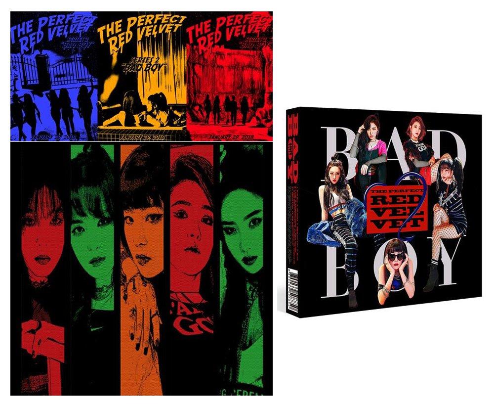 1000x821 RED VELVET BAD BOY [The Perfect Red Velvet] 2nd Repackage Album CD + Photo Book + Photo Card.com Music