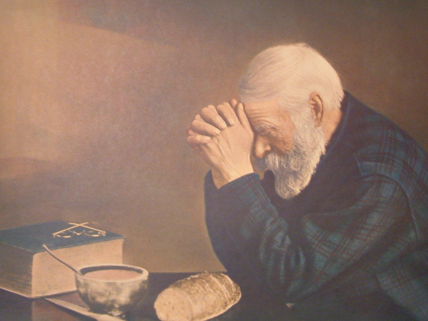 1400x1050 Praying Hands Painting Man Praying