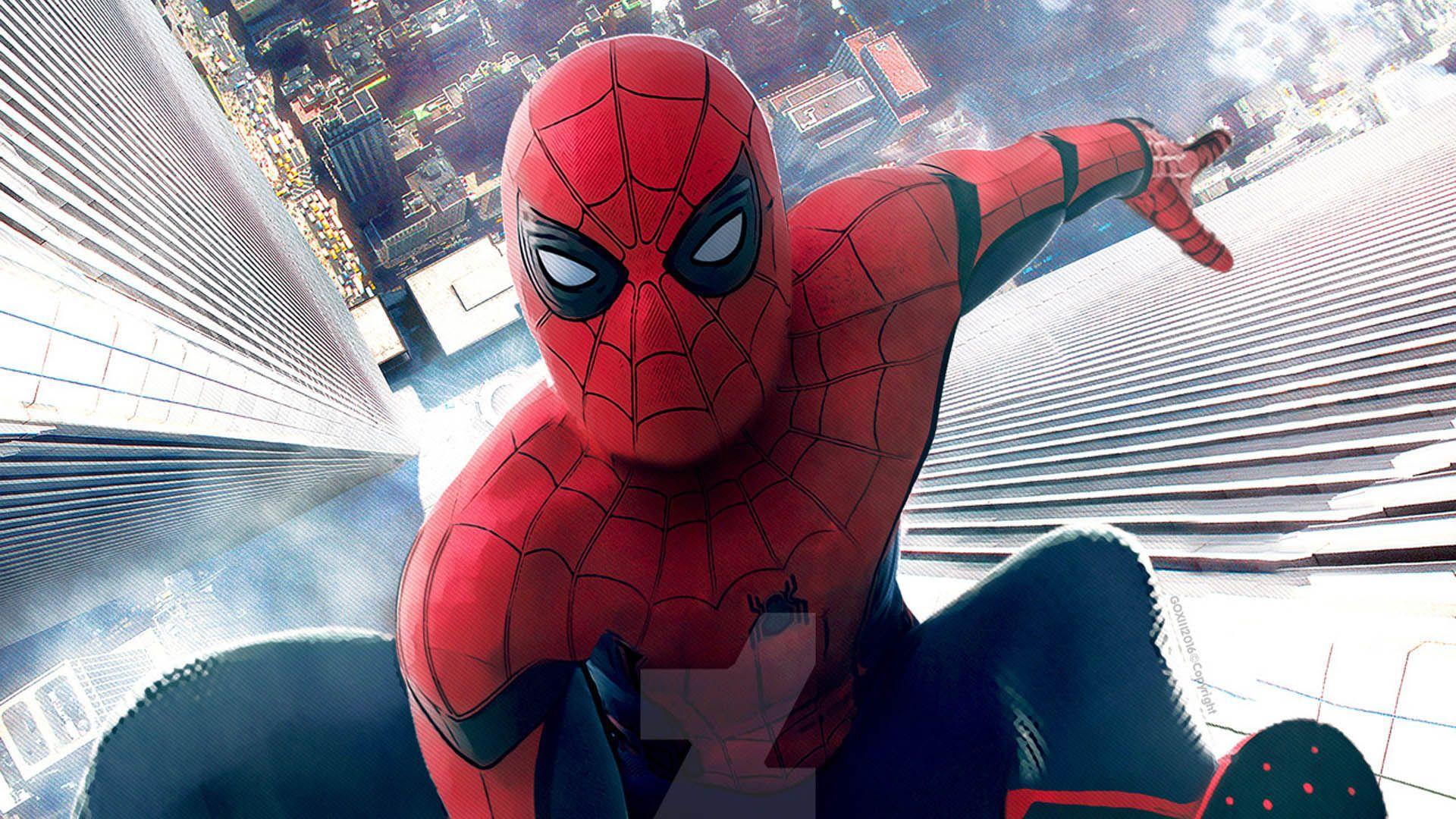 1920x1080 Spiderman Homecoming Wallpaper HD Resolution
