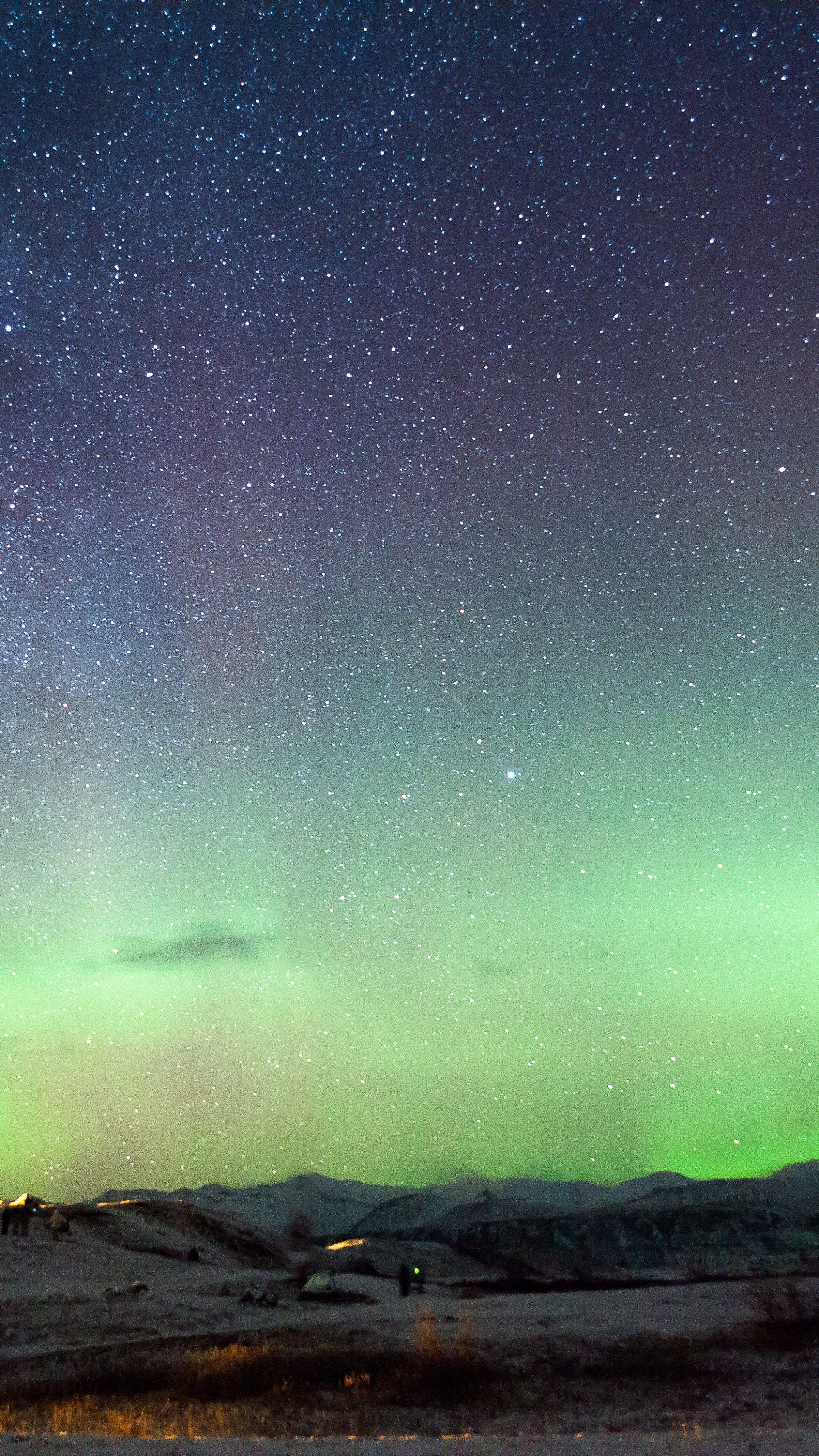 2160x3840 Wallpaper Iceland, 5k, 4k wallpaper, northern lights, mountains