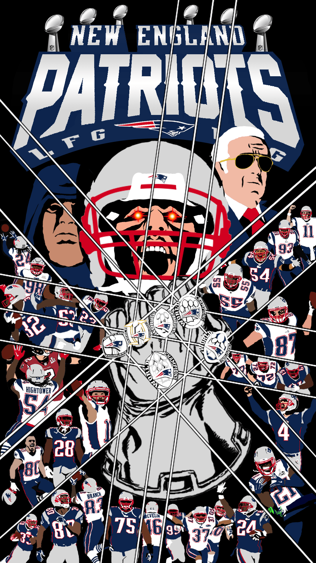 1080x1920 OC phone wallpaper Dread it. Run from it. Destiny IS INTERCEPTED BY MALCOLM BUTLER: Patriots
