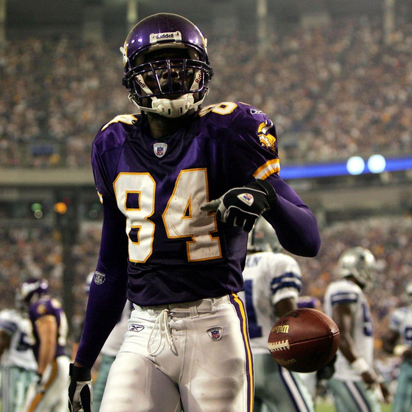 randy moss vikings afro