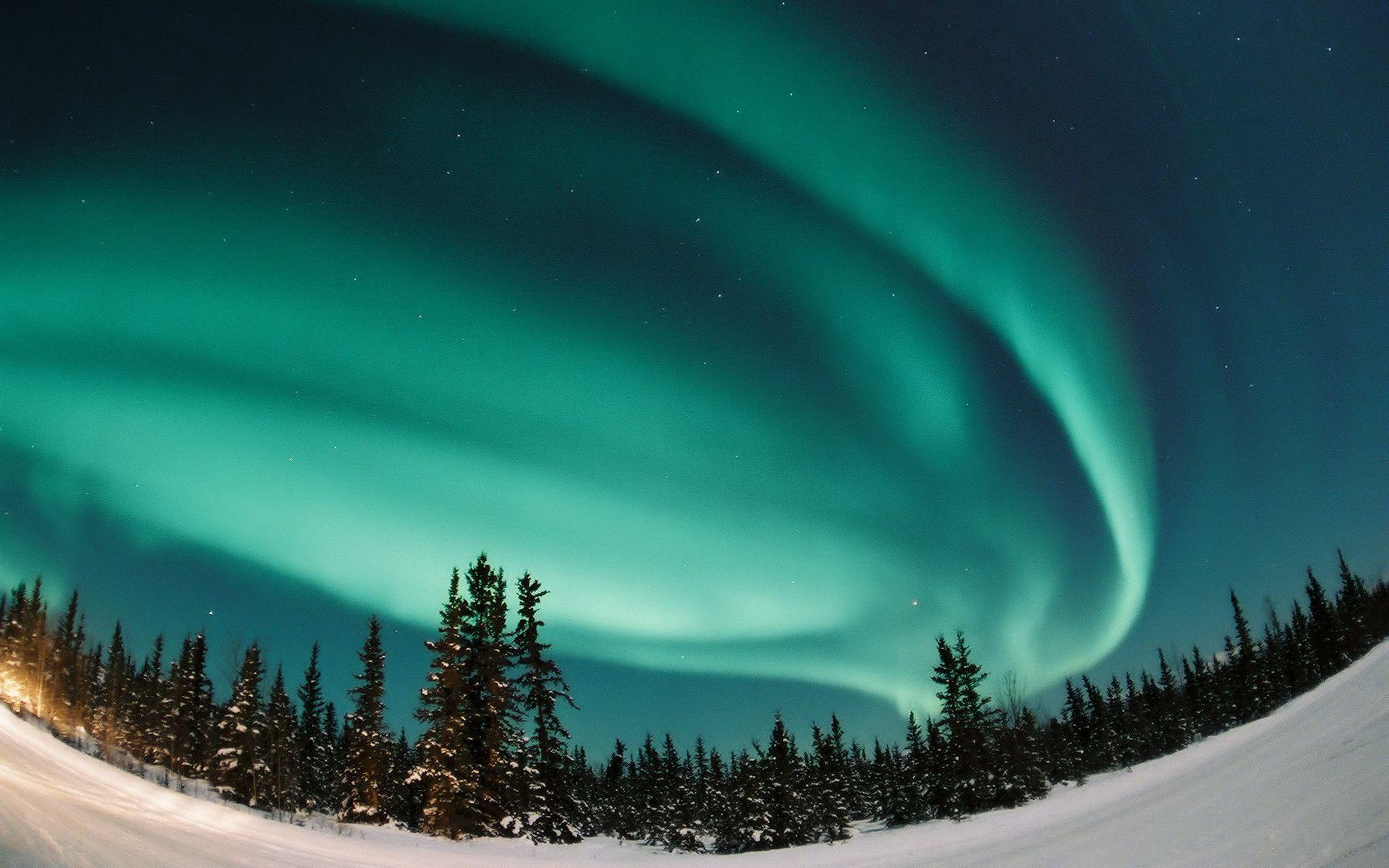 1920x1200 Wallpaper.wiki Northern Lights Background HD PIC WPE002228
