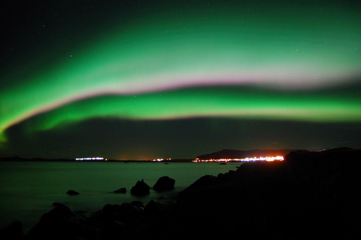 1238x823 HD Northern Lights Wallpaper