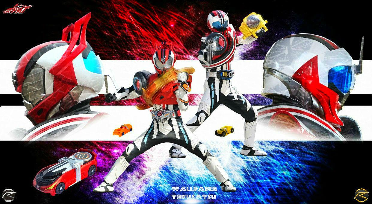 1242x682 Kamen Rider Drive Wallpaper