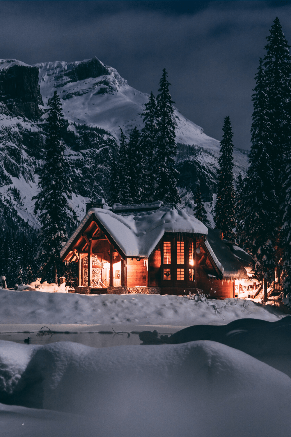 1000x1500 Dreamy Winter Vacation Rentals. Winter house, Cabins in the woods, Winter cabin