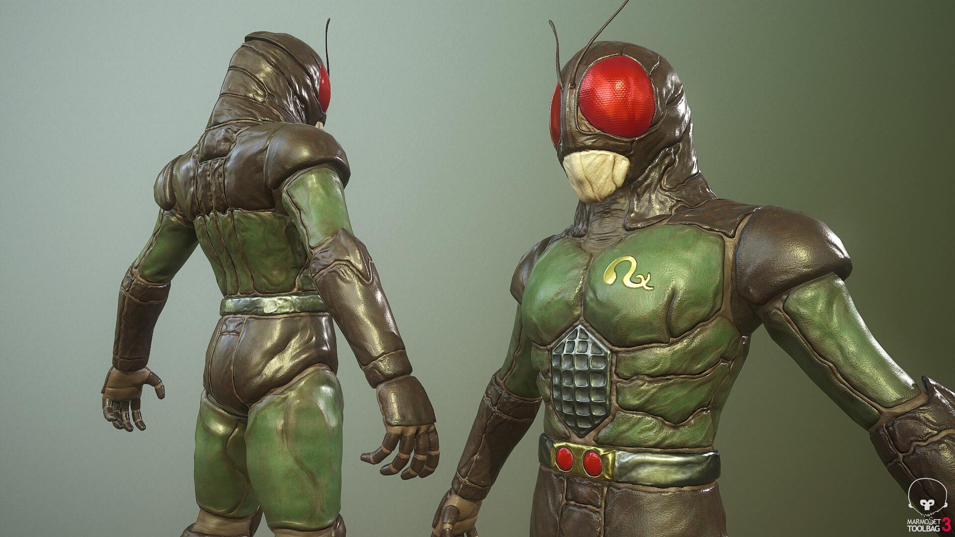 1920x1080 Kamen Rider Fan art 『Black RX』, Motoharu Ida