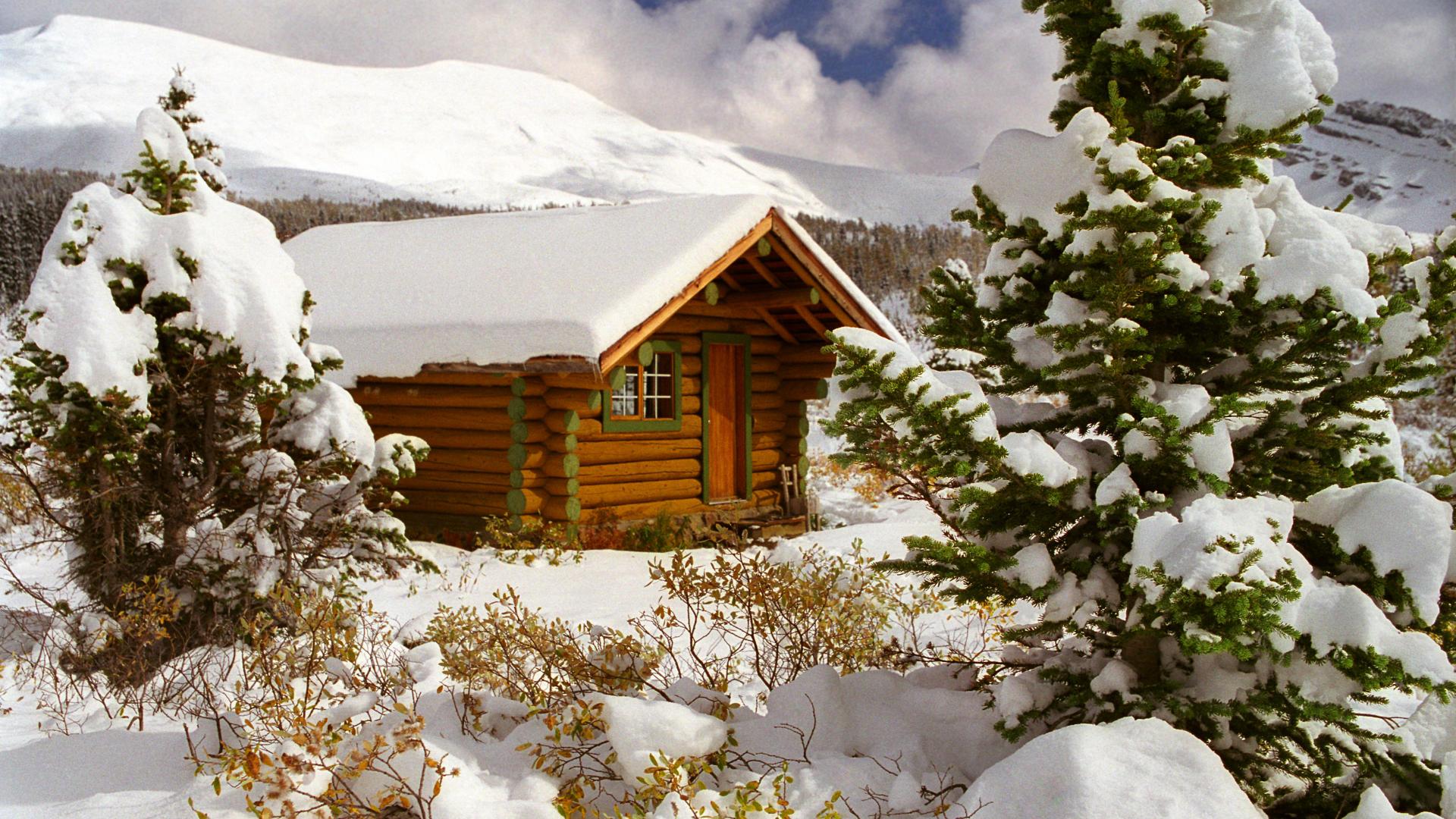 1920x1080 Cozy Winter Cabin Interiors