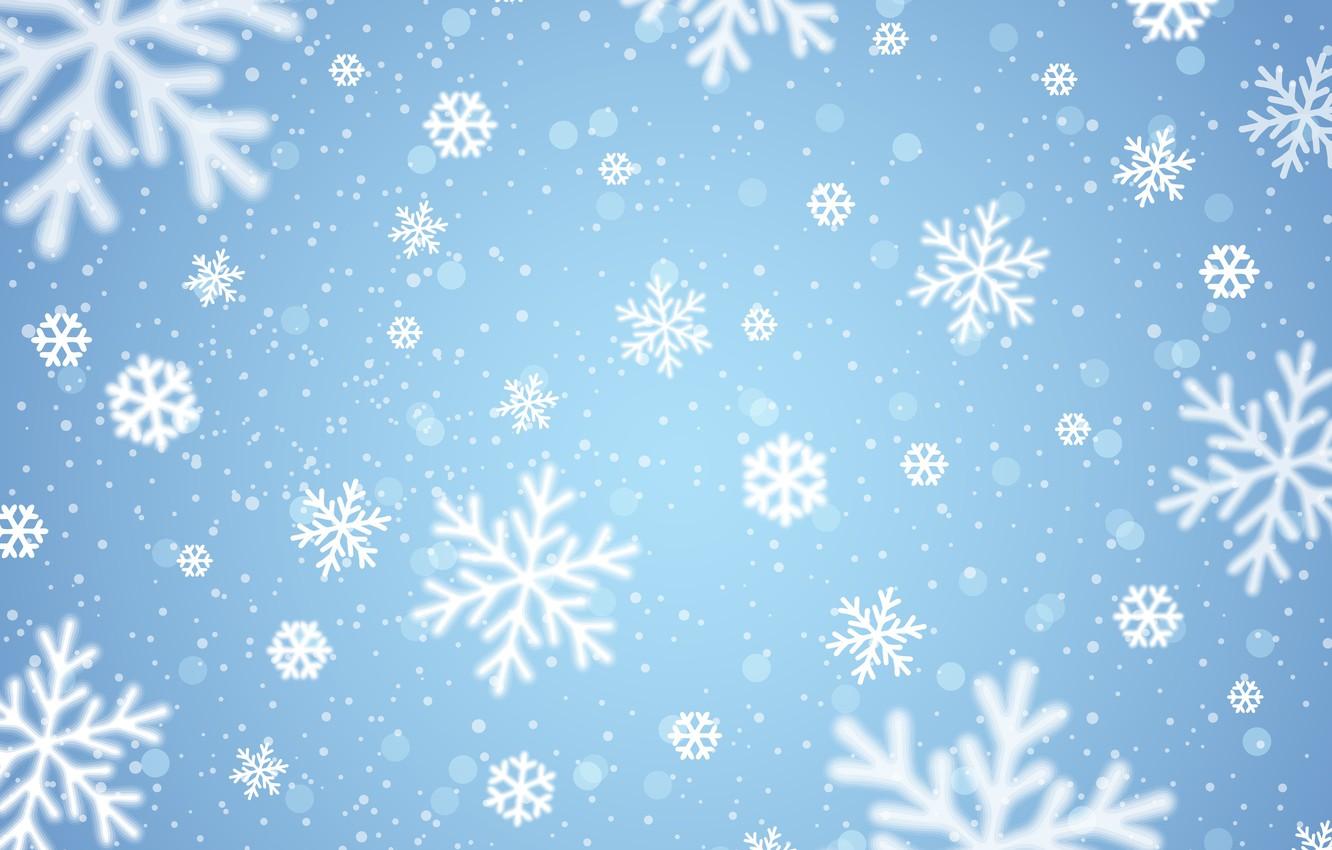 1332x850 Wallpaper winter, snowflakes, background, winter, background, snowflakes image for desktop, section текстуры