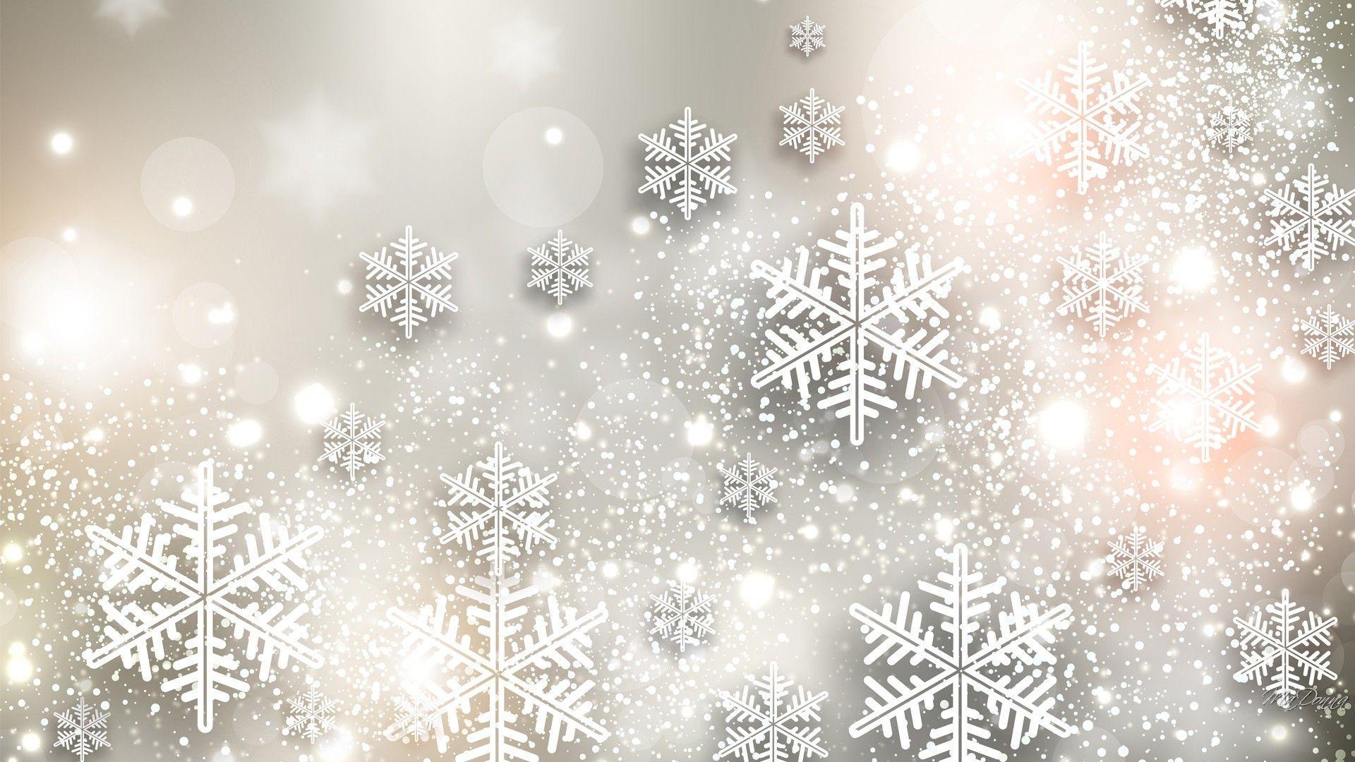 1920x1080 Christmas Snowflake Wallpaper