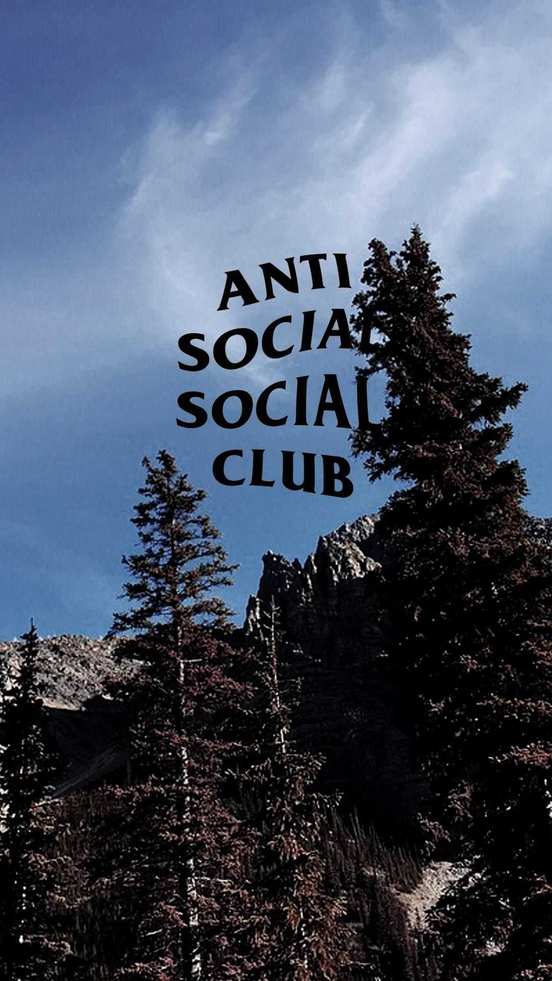 1080x1920 iPhone Anti Social Club Wallpaper Free HD Wallpaper