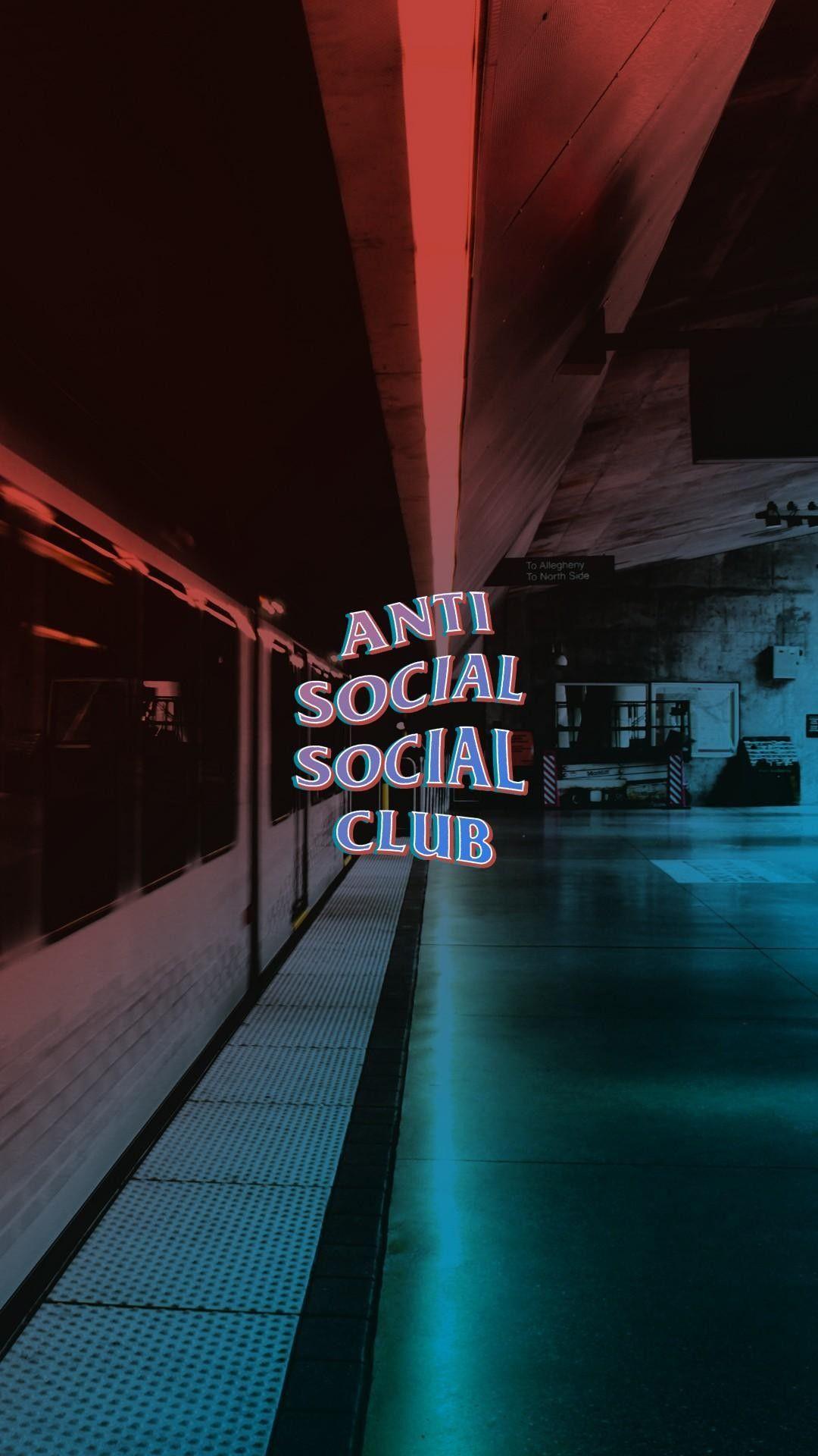 1080x1920 Anti Social Social Club iPhone Wallpaper