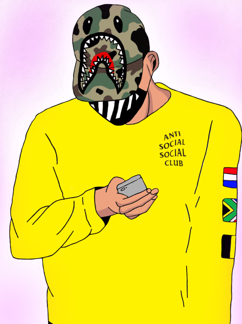 773x1033 Free Anti Social Social Club Wallpaper, Anti Social Social Club Wallpaper Download