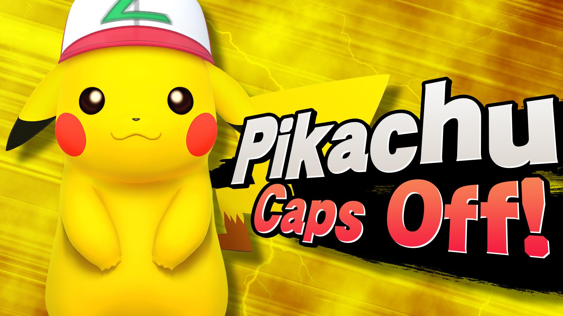 1920x1080 Ash Hat Pikachu [Super Smash Bros. (Wii U)] [Mods]