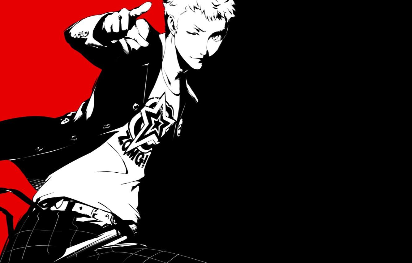 1332x850 Black And White Anime Wallpaper