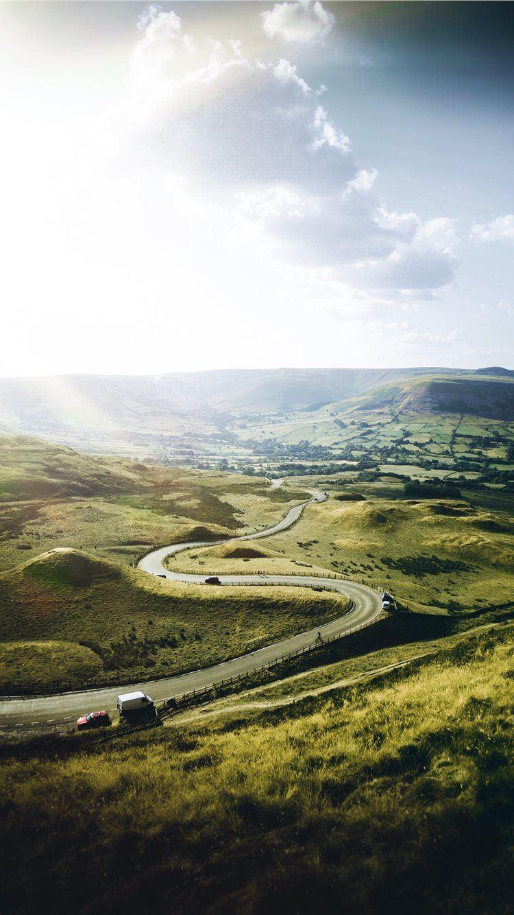 750x1334 Mam Tor Hope Valley United Kingdom iPhone 8 Wallpaper Free Download