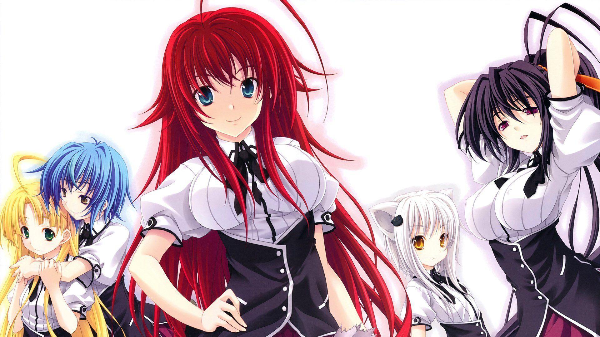 1920x1080 High School DXD Anime Wallpaper