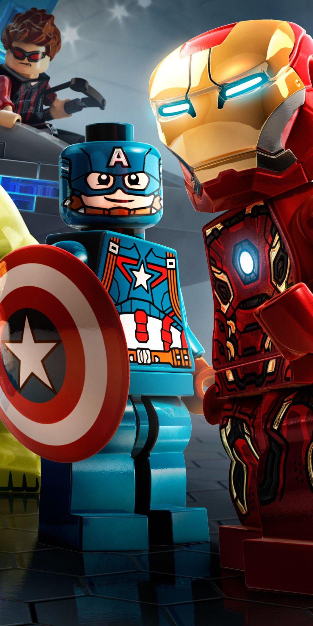 1080x2160 Video Game LEGO Marvel's Avengers